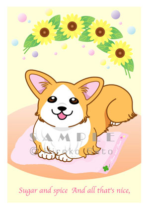 ぺへさぽデザイン A4イラスト制作